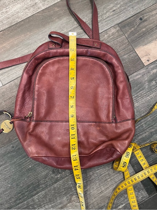 Margot New York Kimmie Cognac GENUINE LEATHER Women\'s Backpack main image 8